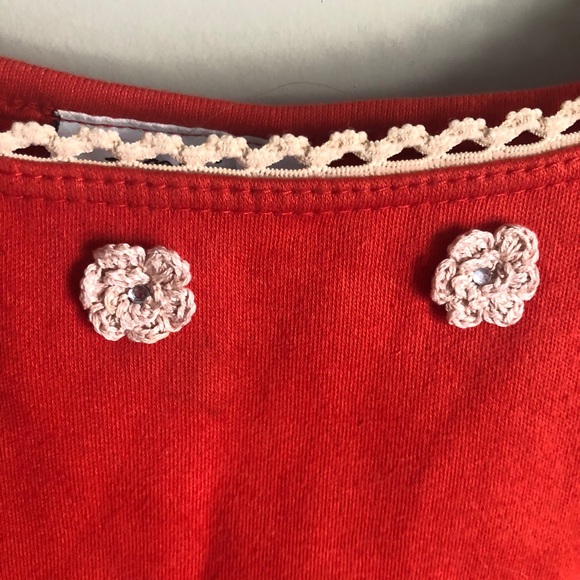 🧡Burnt orange dainty crop top 🧡 - Picture 2 of 3